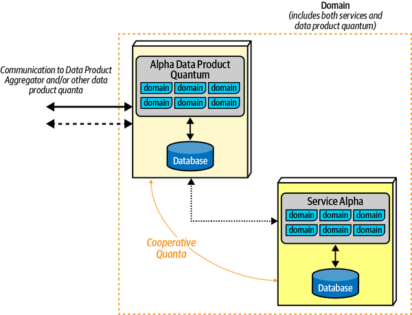 Structure of a Data Product Quantum